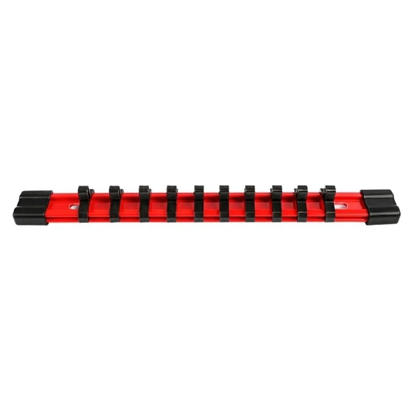 

652F Versatile Socket Holder Stand, Durability Tool Socket for Workbench, Garage, Desk Socket Rack Shelf Holder