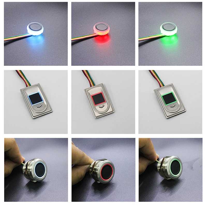 The V2 fingerprint relay identification control module DC7V-30V has multiple adjustable modes,