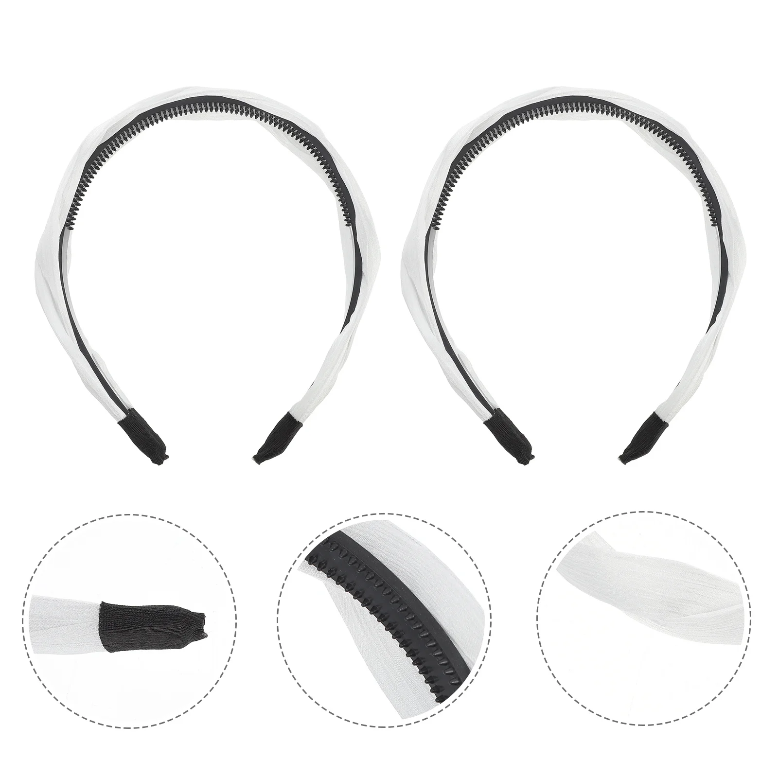 

2Pcs Retro Braided Cross Headband Wide Twisted Hairband Hair Accessories for Outdoor Indoor Twisted Headband Wide Cross Hairband