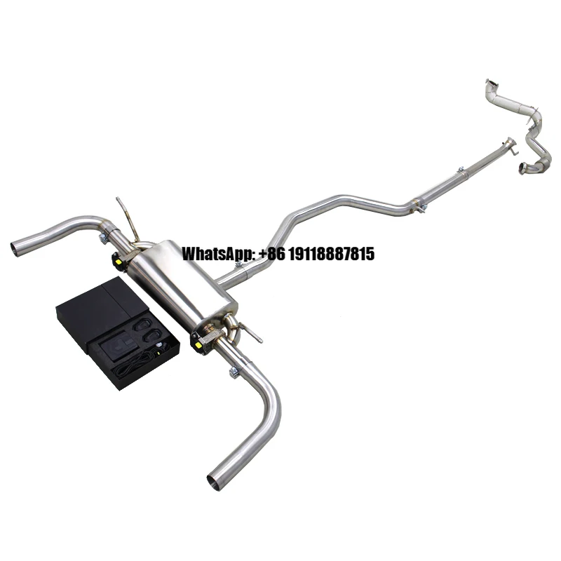 

Auto Full Exhaust System for Mercedes-Benz CLA250 2.0T 2014-2021 Stainless Steel Muffler Exhaust Pipe With Free Flow Downpipe