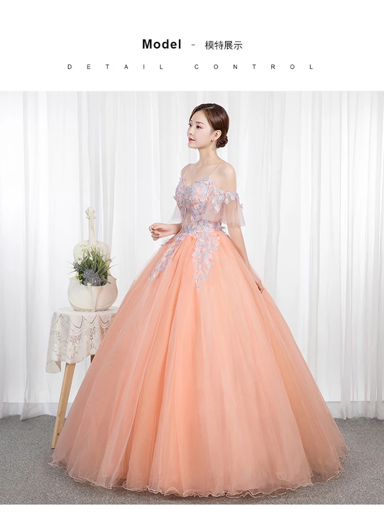 flowers beading ball gown court medieval dress renaissance Gown queen Victorian /Marie/drama/