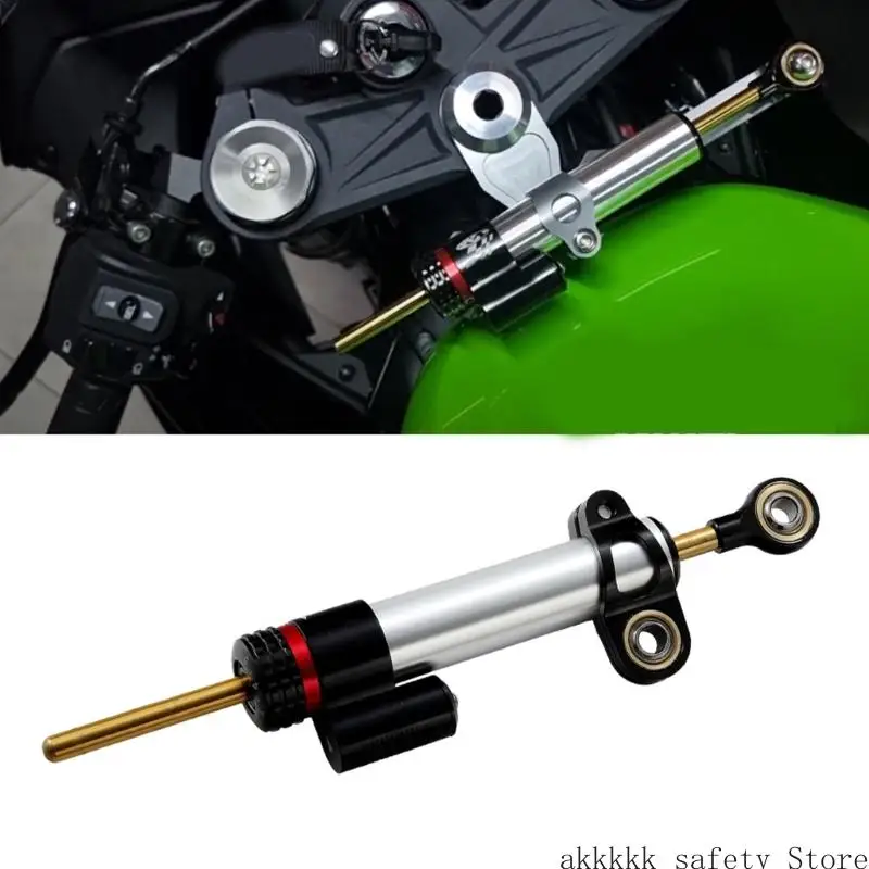 XXFF دراجة نارية توجيه مثبط مع امتصاص الصدمات القابل للتعديل مناسبة للبناء الألومنيوم خفيفة الوزن من أجل التعامل الدقيق #3