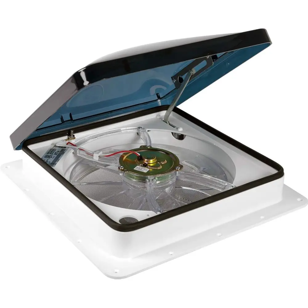 

801250 1250 Series Vent - White White Electric fan design: Exhaust Fan Power Source: Manual Style