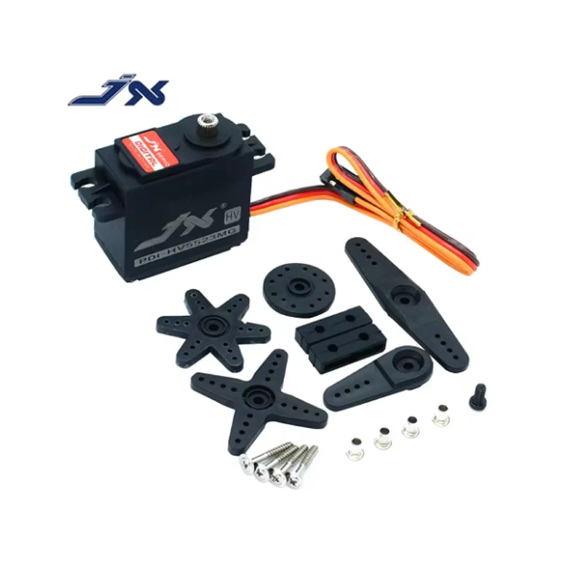 JX Servo PDI-HV5523MG 23KG 8.4V 0.16 วินาทีเกียร์โลหะมาตรฐานServoสําหรับ 1:8 1:10 RCรถหุ่นยนต์เครื่องบินPDI-6225MG-300 HVอัพเกรด