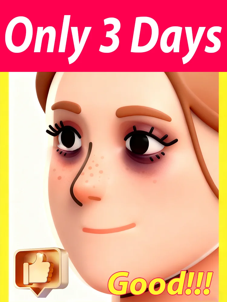 

Iɴsᴛᴀɴᴛʟʏ ʀᴇᴍᴏᴠᴇ ᴇʏᴇ ʙᴀɢs, ʀᴇᴅᴜᴄᴇ ғɪɴᴇ ʟɪɴᴇs, ᴛɪɢʜᴛᴇɴ sᴋɪɴ, ғɪɢʜᴛ ᴅᴀʀᴋ ᴄɪʀᴄʟᴇs, ᴀɴᴅ ʙʀɪɢʜᴛᴇɴ ᴇʏᴇs