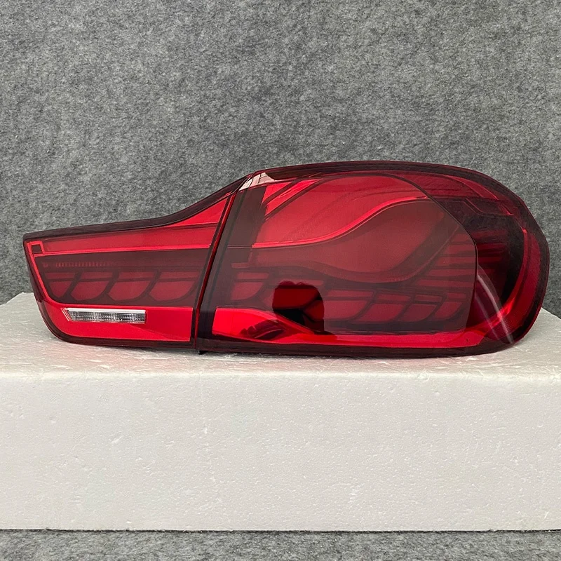 مصباح ليد خلفي ل F82 4 سلسلة 2014-2019 M4 الذيل ضوء GTS تصميم F32 F33 F83 F36 DRL مصباح إشارة قطع غيار السيارات #3