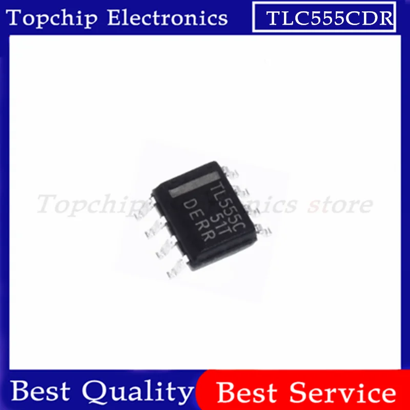 TLC555SR SOP-8 TL555C SOP8 TLC555 SOP TLC555CD TLC555IDR, 10 개