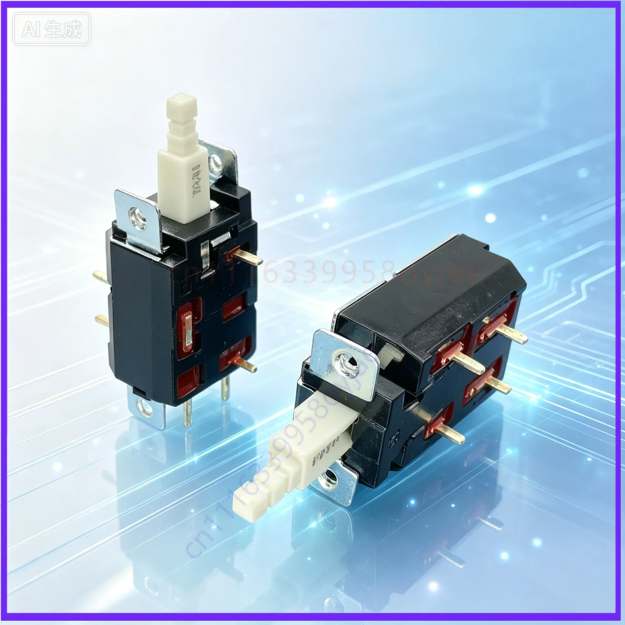 Press for KDC-A06 4 Pin 2 Position Latching Switch  20pcs