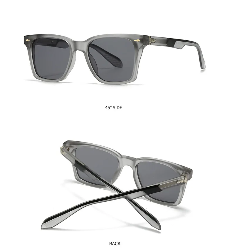 2025 quadratische Sonnenbrille Frauen Trendy Vintage Sonnenbrille Männer Luxus Mode Gläser Dropshipping Gafas De Sol Hombre Sonnenbrille – Detail 12