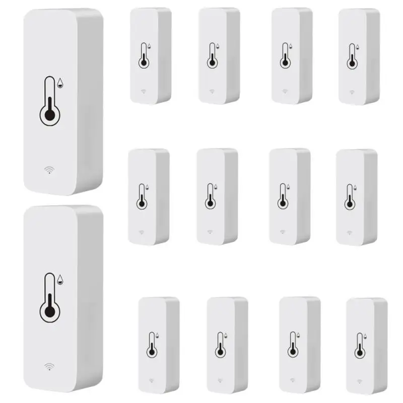 Tuya Smart Temperature Humidity Sensor Indoor Hygrometer Controller Work with Alexa Google Home APP Control ﻿