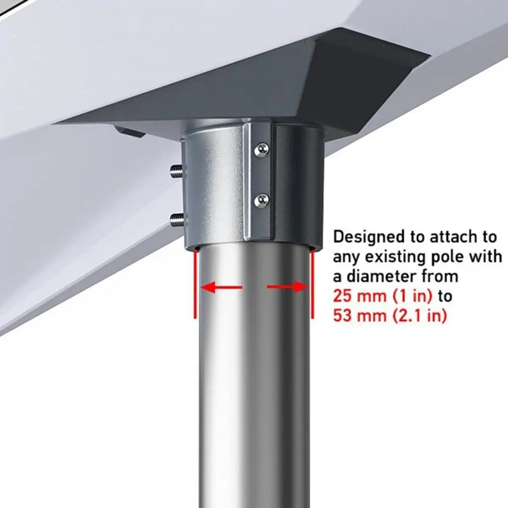 Satellite Signal Bracket For Star Link Gen 3 Bracket Aluminum Alloy For Starlink Gen 3 Wall Mount Satellite Roof Mount Adapter