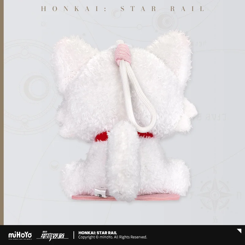 Yunli chat épaule assise mascotte MiHoYo Honkai Star Rail officiel mignon en peluche mignon Cosplay accessoires cadeau d'anniversaire