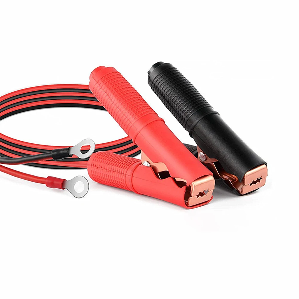 Copper Wire Clamps Fuse Battery Adapter Oxidation Resistant Copper Sturdy Battery Clamp Wear Resistance Material