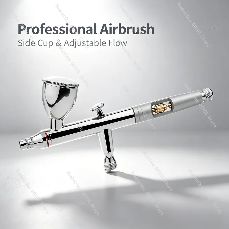 Multi-Purpose Airbrush Pen Set 0.3mm Nozzle Dual Action Gravity Feed For Motorcycle Painting Cake Decorating DIY Craft Art Model