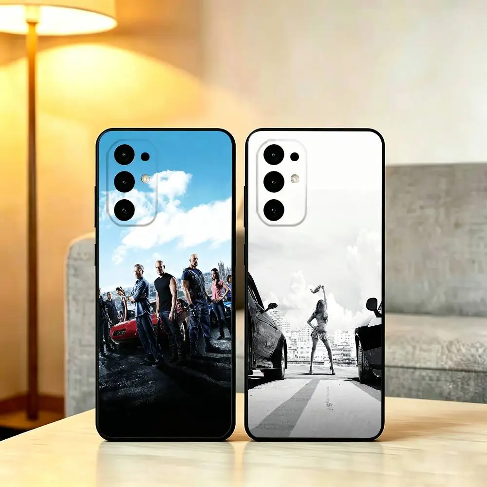 Movie Dominic Toretto Car Phone Case For Samsung S25,S24,S21,S22,S23,S30,Ultra,S20,Plus,Fe,Lite,Note,10,Soft Black Cover
