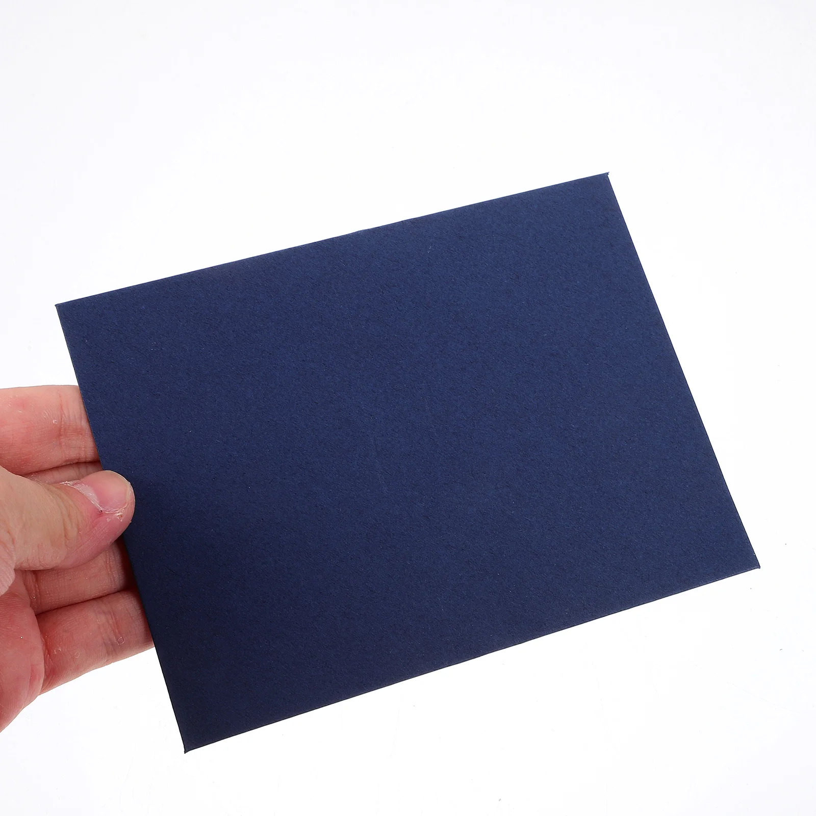 

50pcs Birthday Envelopes Smooth Invitations Greeting Cards Party Anniversary Banquet Baby Shower Corporate Events Blue