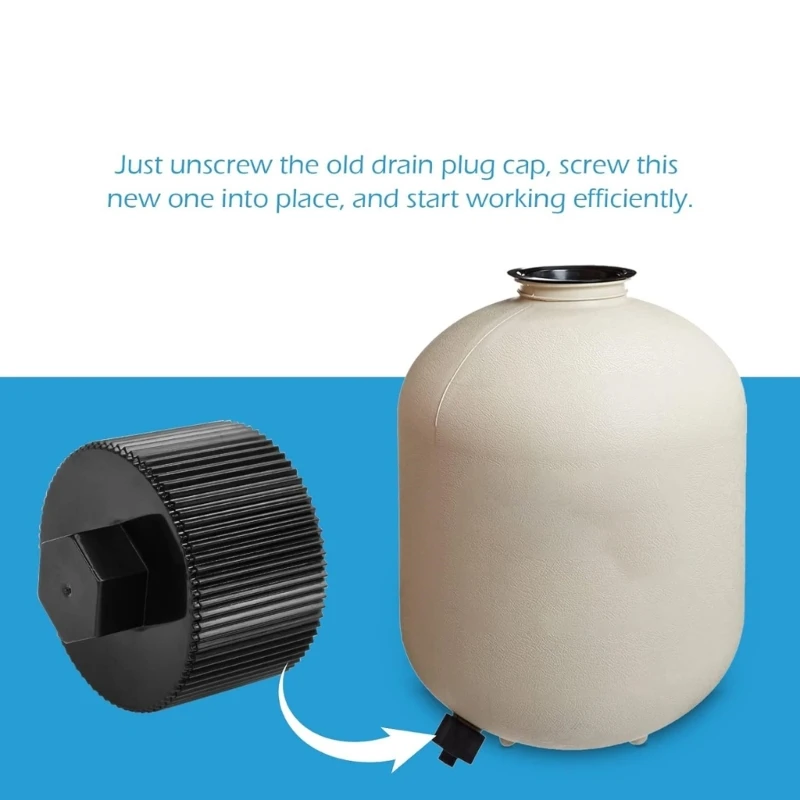 อุปกรณ์กรองทรายสปา ส่วนสระว่ายน้ำ หมวกกรองอุณหภูมิสูง หมวกสระว่ายน้ำทนต่อการกัดกร่อน หมวกกรองการบำรุงรักษา