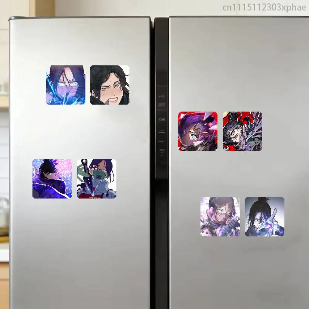 A-Apex Wraith Renne Hope Blasey 2PCS Square Decorative Fridge Magnet Magnetic Sticker, Refrigerator Decor Travel Souvenir Gift