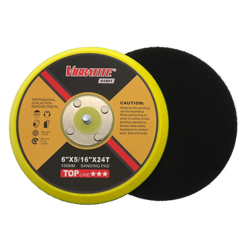 6 Inch 150mm DA Sanding Pad Sander Backing Pad 5/16