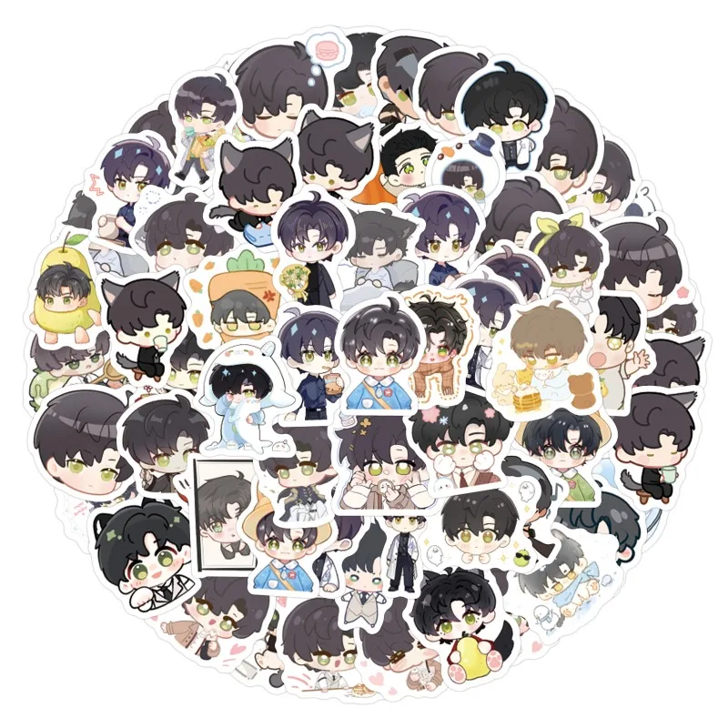 100 ชิ้นความรักและดีสเปซตัวเอกหลี่ เซิน คิวรุ่นการ์ตูนกราฟฟิตี้สติกเกอร์รูปลอกตกแต่ง DIY เด็กคลาสสิกของเล่น
