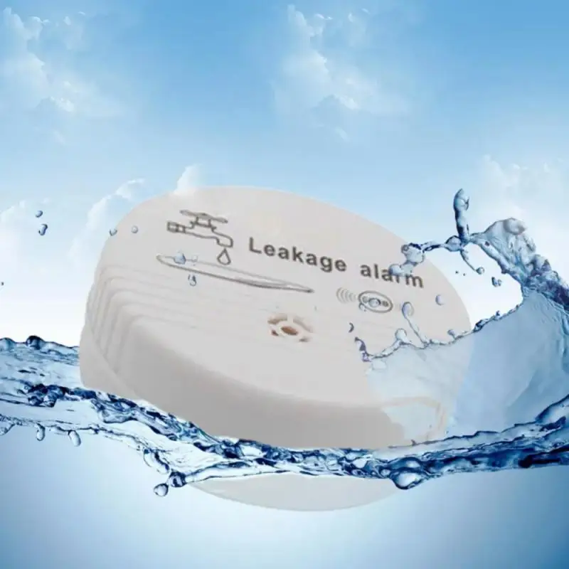 Independent Wireless Water Leakage  Water Leak Sensor 90 DB Volume Water Leak Alarm For Home Kitchen Toilet Floor Detector