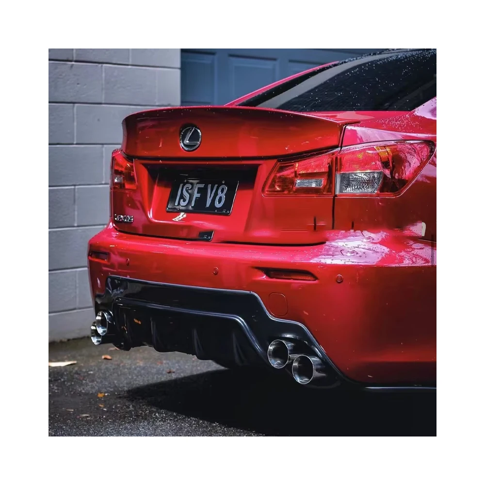 For 2006-2012 Lexus Is250/300 Body Kit ISF Version Rear Bumper Rear Lip Rear Turbulence