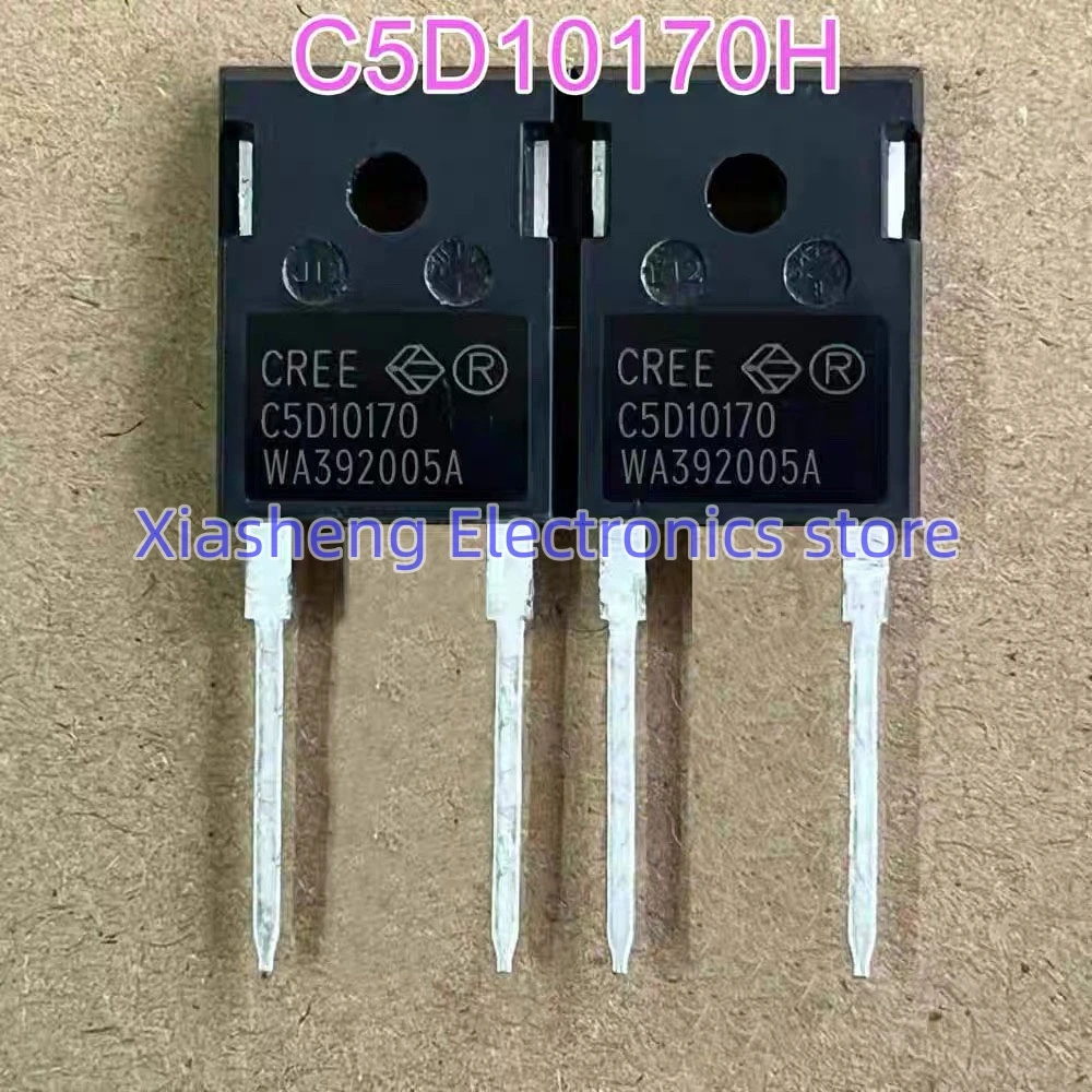 

New Original 1Pcs C5D10170H C5D10170 TO-247-2 10A 1700V Silicon Carbide Schottky Diode In Stock