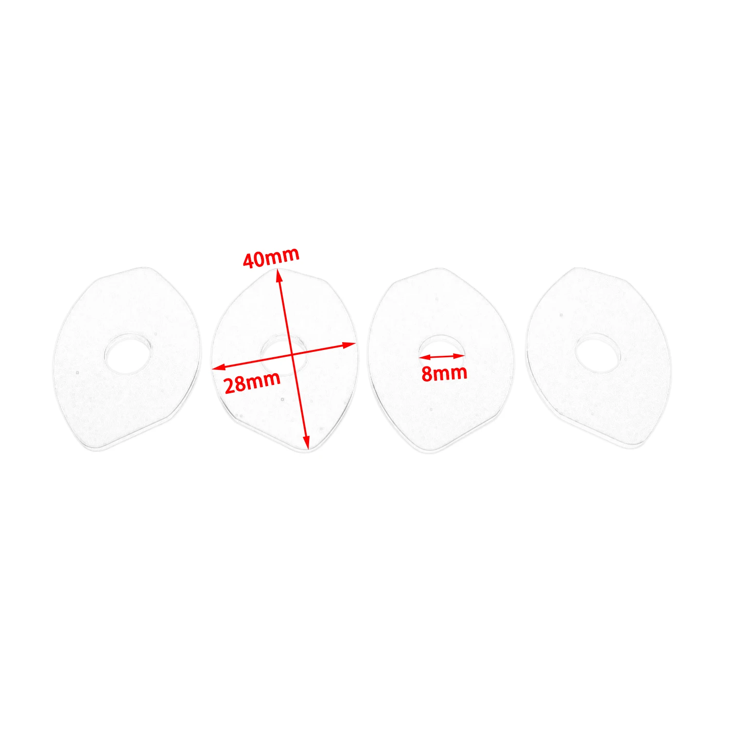 Turn Signal Indicator Adapter Spacer For DUCATI Monster 659 796 797 Panigale 959 899 1100 Supersport 937 950 939/S Desert X - view 6