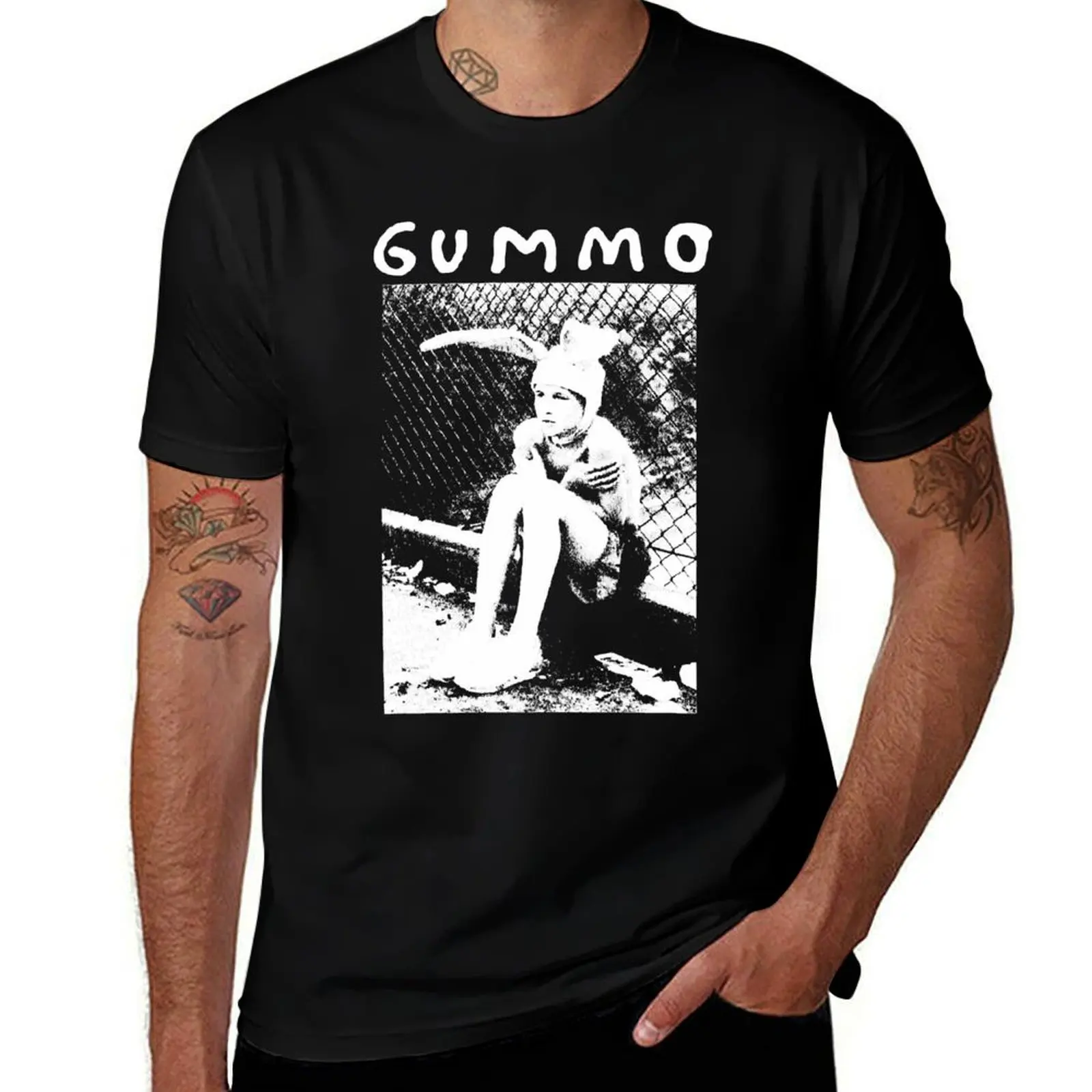 

Lover Gift Gummo Bunny Boy Gifts For Movie Fan T-Shirt t shirts designer man t shirt summer t shirts with prints T-Shirt