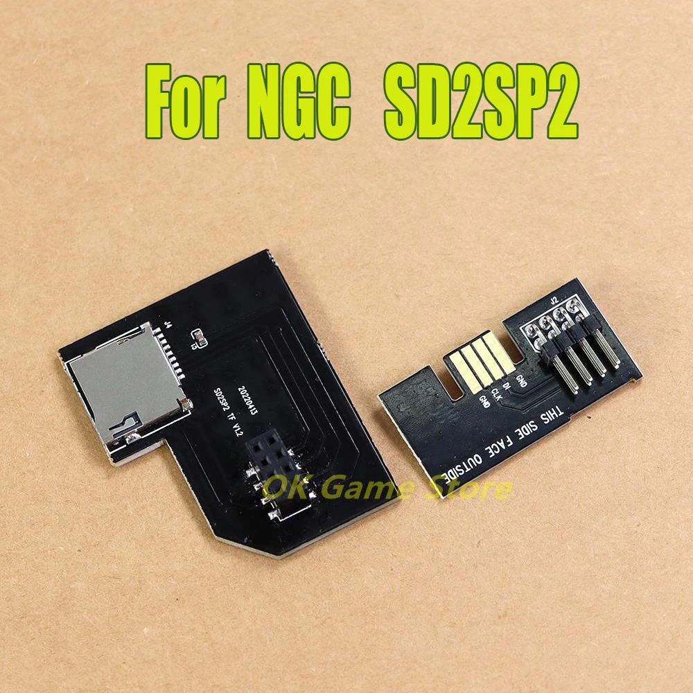 

20pcs SD Card Reader TF Card Replacement For NGC SD2SP2 PRO Game Console Card Reader SDLoad SDL Micro Slot Accessories