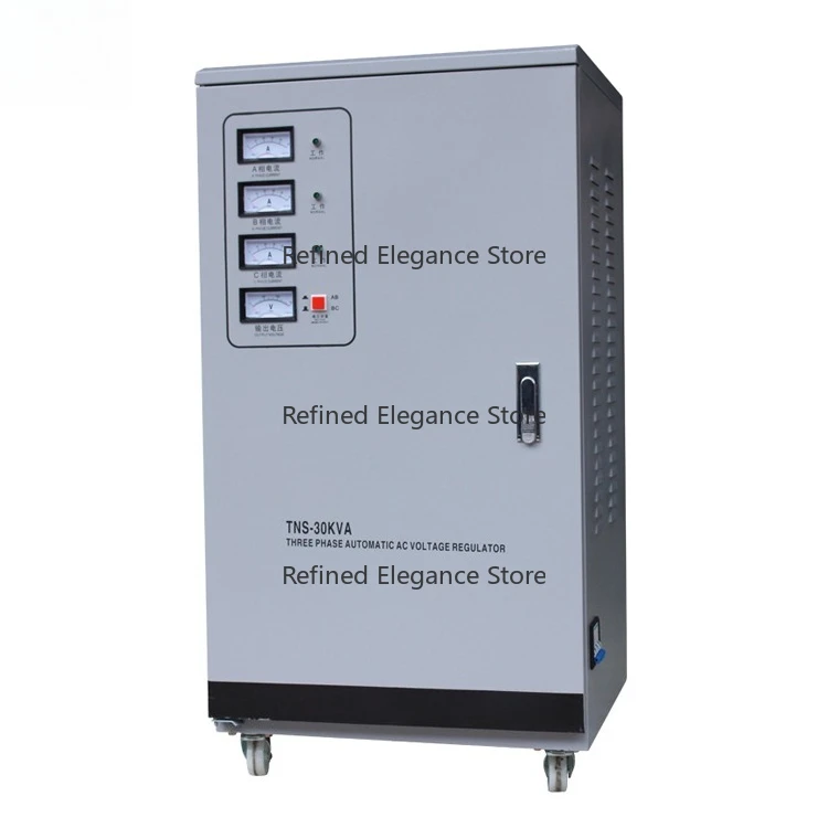 

Высокоточный регулятор напряжения 30 кВА 3 фазы 110 В 220 В 380 В Высокочувствительный 100% медный стабилизатор двигателя