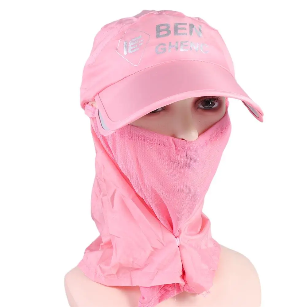 قبعة واسعة الحواف للحماية من الشمس للحماية من الأشعة فوق البنفسجية، قبعة دلو قابلة للتنفس مع غطاء للرقبة، تبريد مع غطاء للرقبة #3