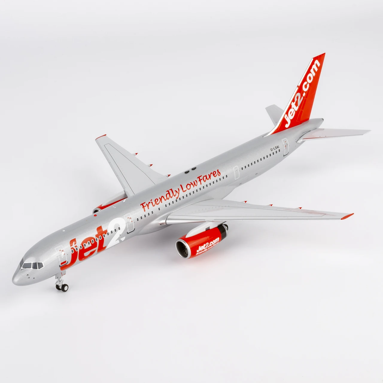 42052 Aereo da collezione in lega regalo NG Modello 1:200 Jet2.com Boeing B757-200 Diecast Aircraft Jet Model G-LSAI con supporto