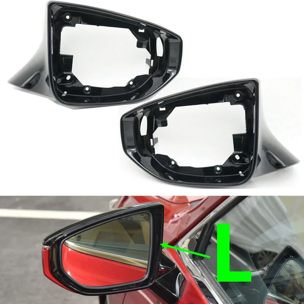 Exterior LHD Rearview Mirror Support Frame For Lexus ES250 ES300h ES350 LS350 LS500 RC300 RC350 UX200 UX250h UX260h 2019-2022