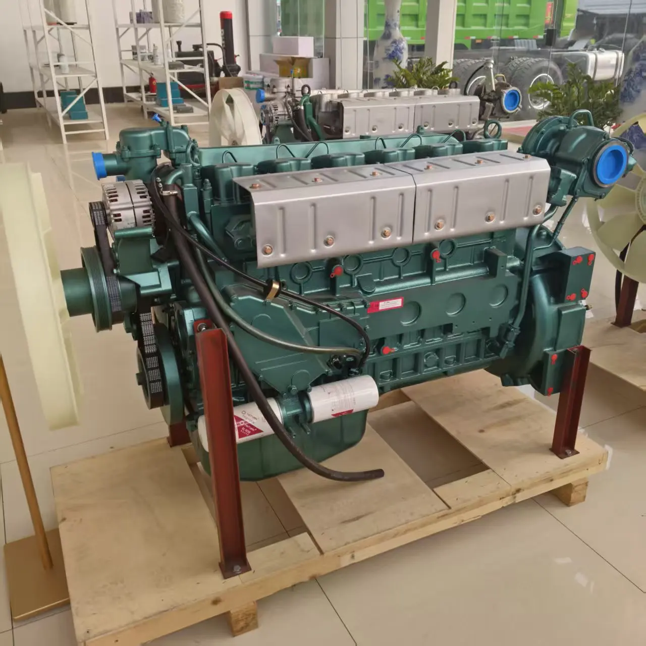 WD615.47 Engine with Gearbox Complete Powertrain for Heavy Duty Vehicles and Loaders