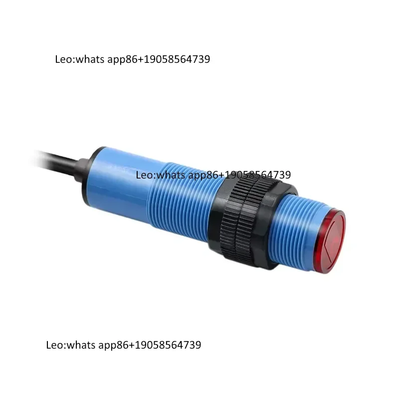 GLF-D15 High-Precision M12 Optical Sensor NPN Reflection Plastic Thread Cylindrical 0-10cm Sensing Range Small