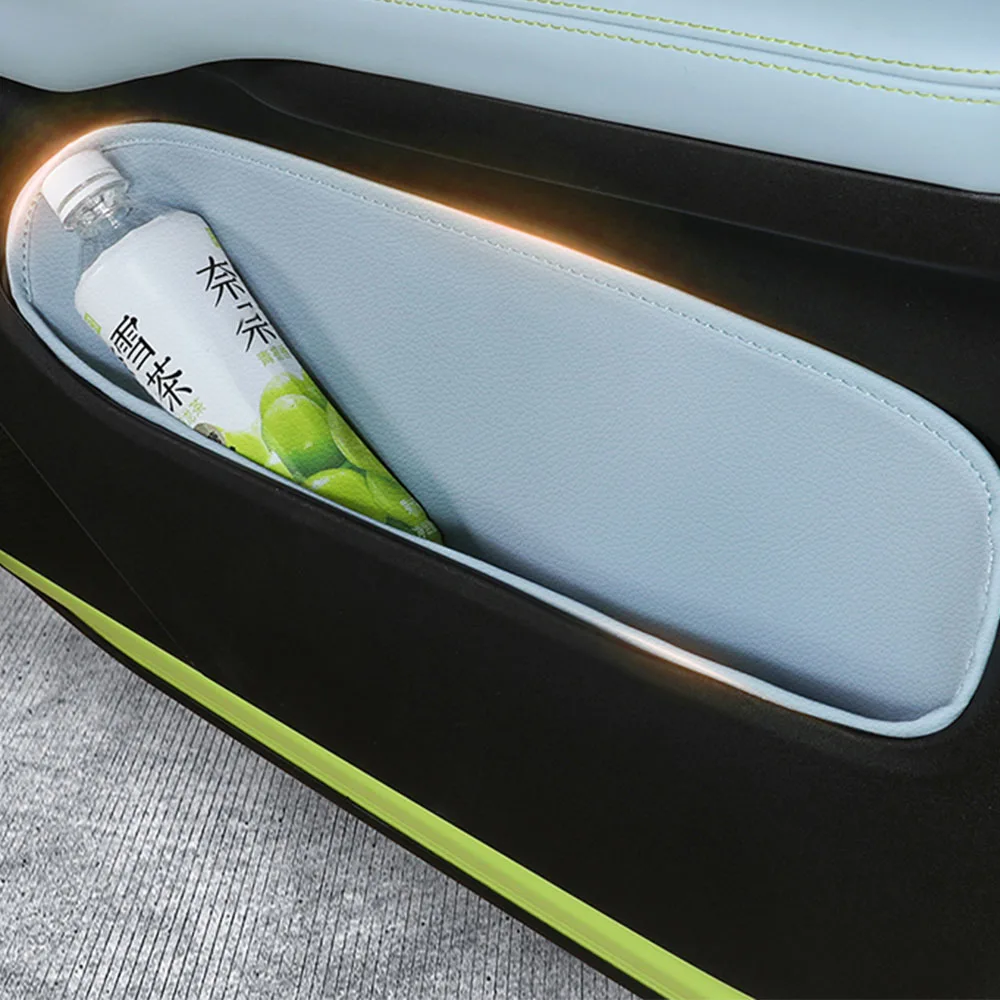 

4-шт. кожаная сумка для хранения дверей автомобиля для BYD Seagull Dolphin Mini Surf дверной коврик с пазами, модификация интерьера, продукт