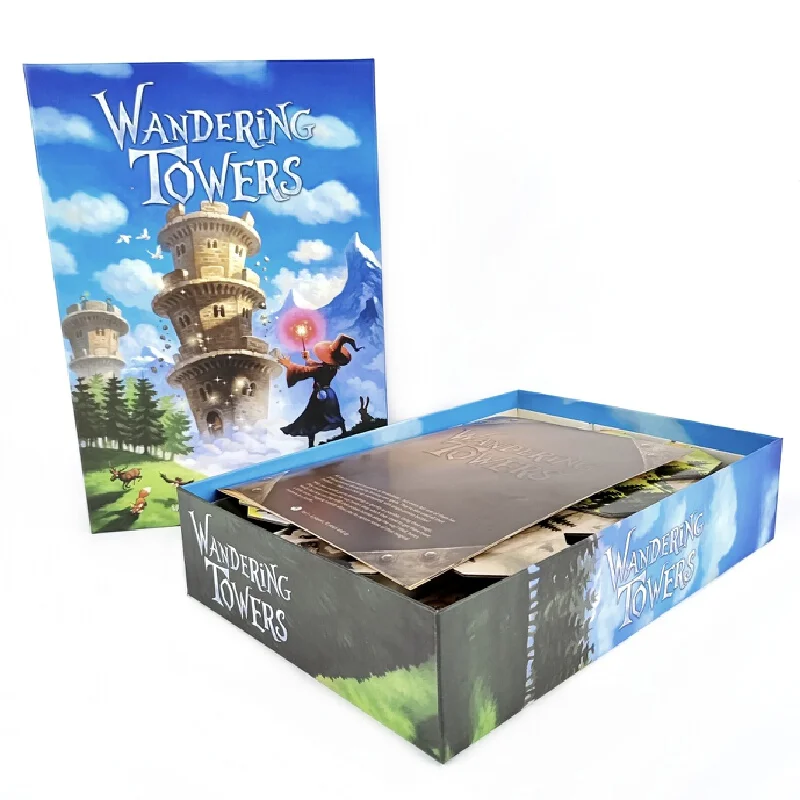 

Стратегическая настольная игра «Блуждающие башни» для 1-6 игроков, развивающая мышление, для семейных вечеринок, детей и взрослых