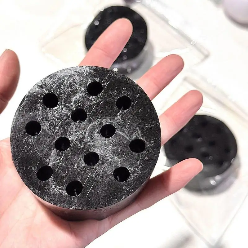 Juguete antiestrés de rebote lento, dispositivos suaves en forma de carbón para todas las edades, relajación y diversión, compañero portátil, juguete para apretar para niños y niñas