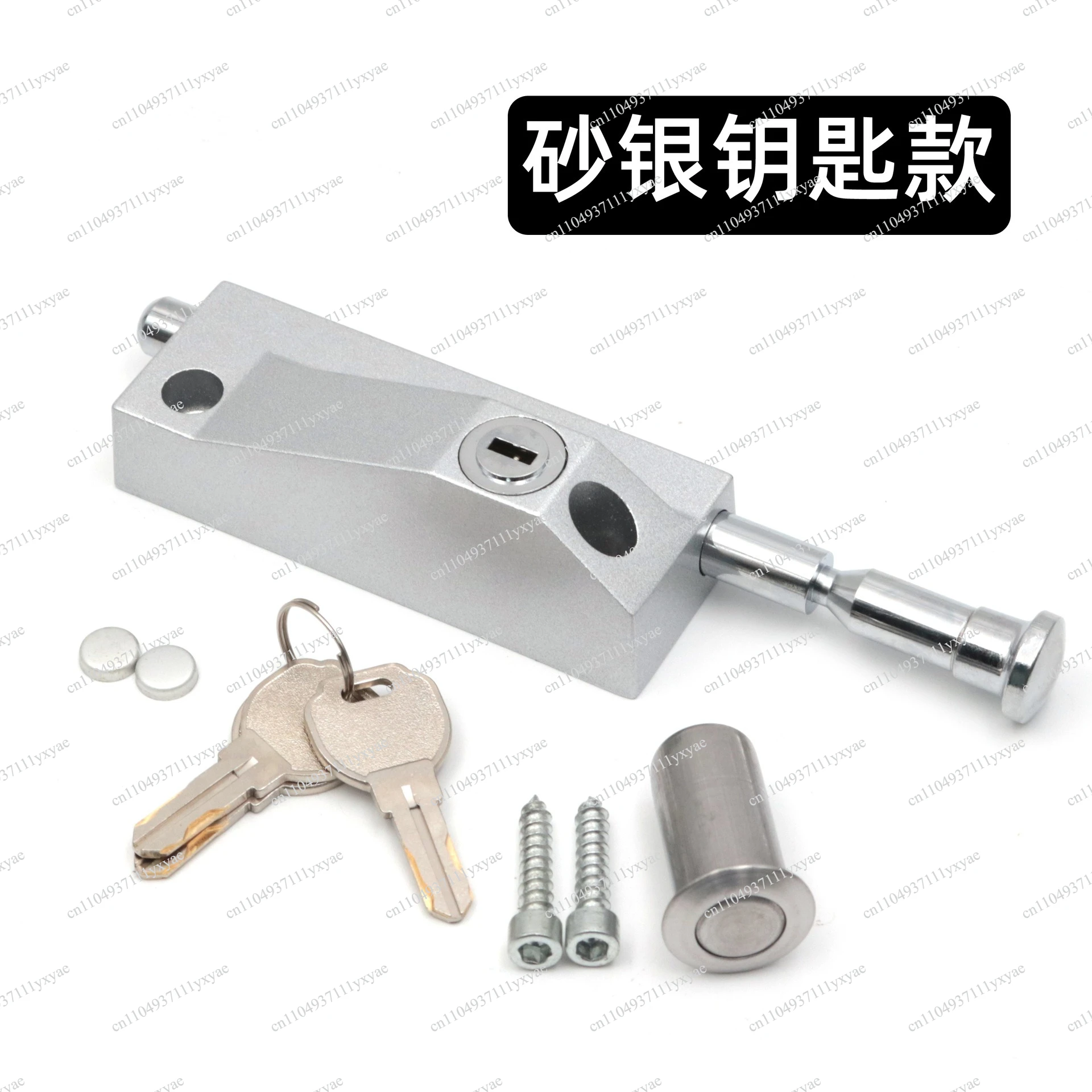Wooden door floor lock spring door latch lock Frame latch Iron floor Automatic revolving