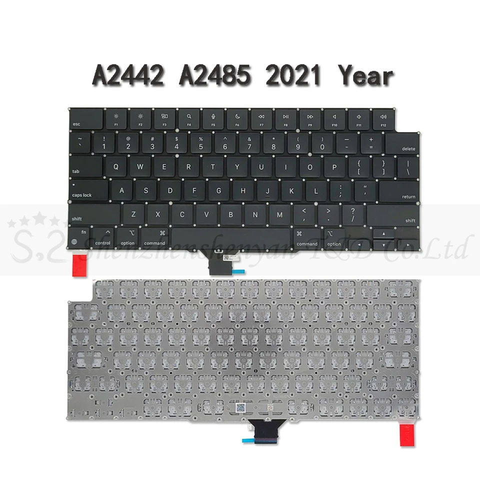 New Laptop Replacement Keyboard US English For Macbook Pro Air
