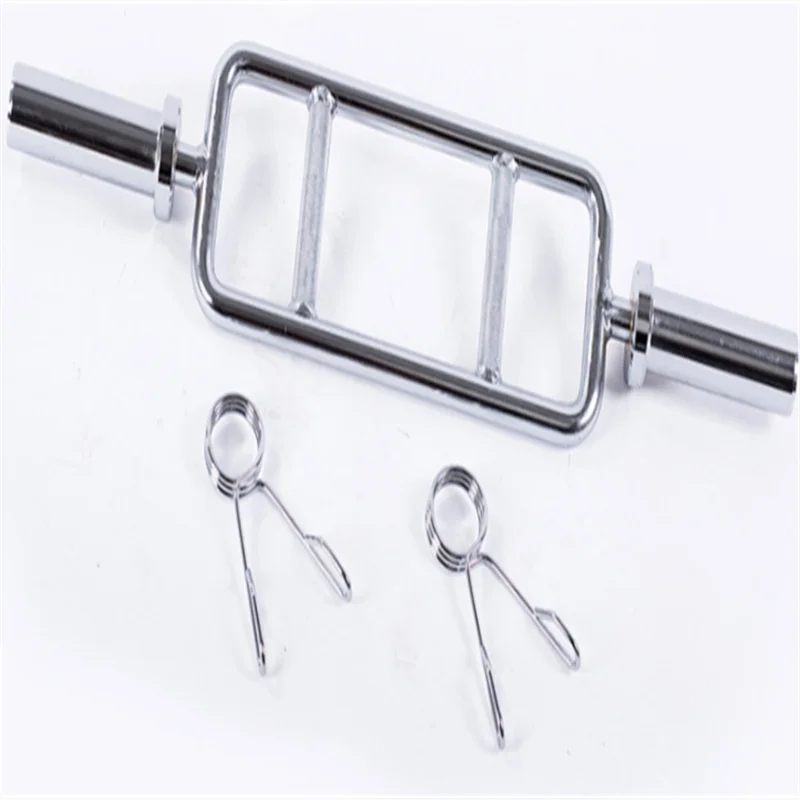 Gym Tricep Fitness 34 Inch Chromed Curl Triceps Bar