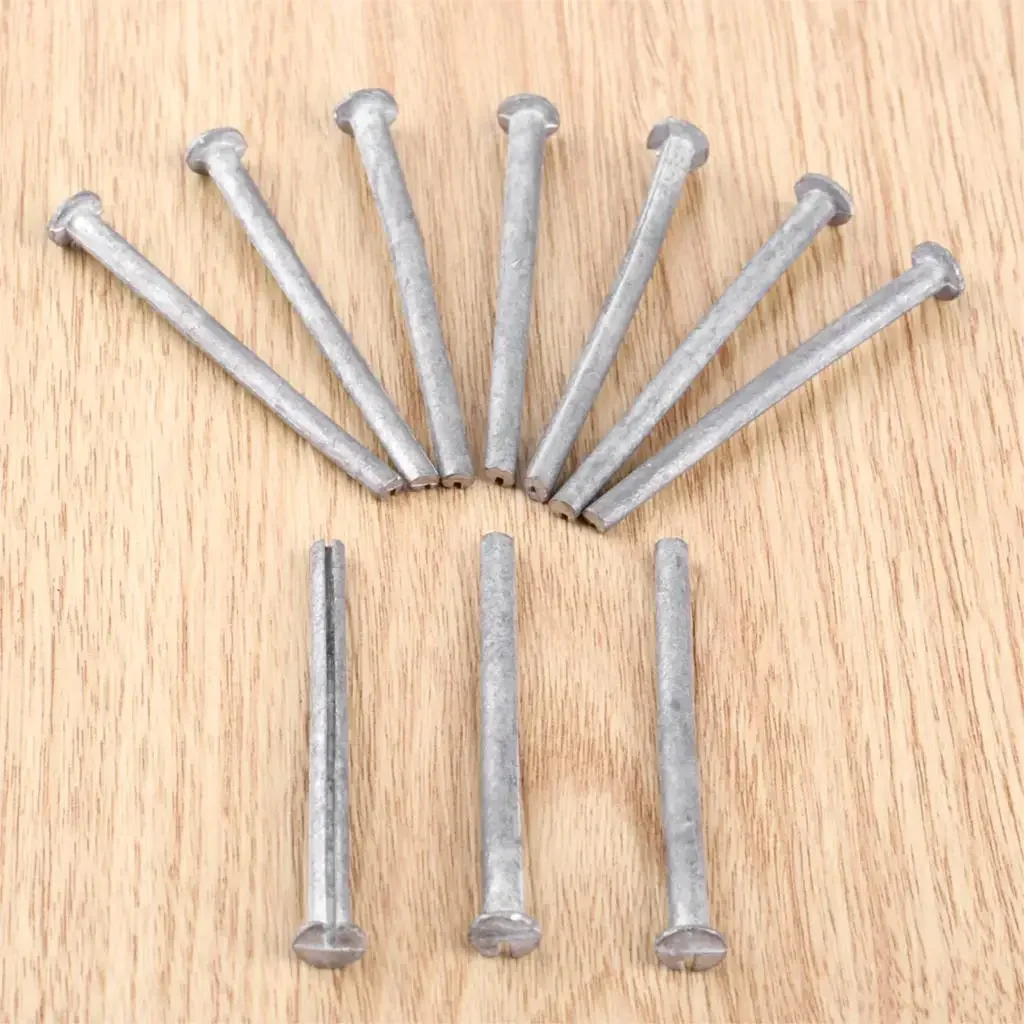 10Pcs Golf Club Assembling Accessories Balance Ding Golf Shaft Swing Nail Plug Weights,Thin-2g/7g/8g for Wood,Thick-2g for Irons