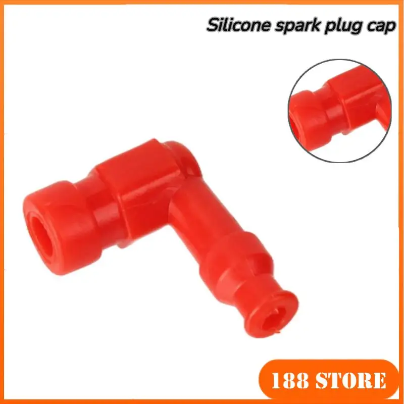 

Крышка свечи зажигания, водонепроницаемая, безрезисторная, силиконовая крышка свечи зажигания, подходит для мотоцикла, скутера, велосипеда, квадроцикла