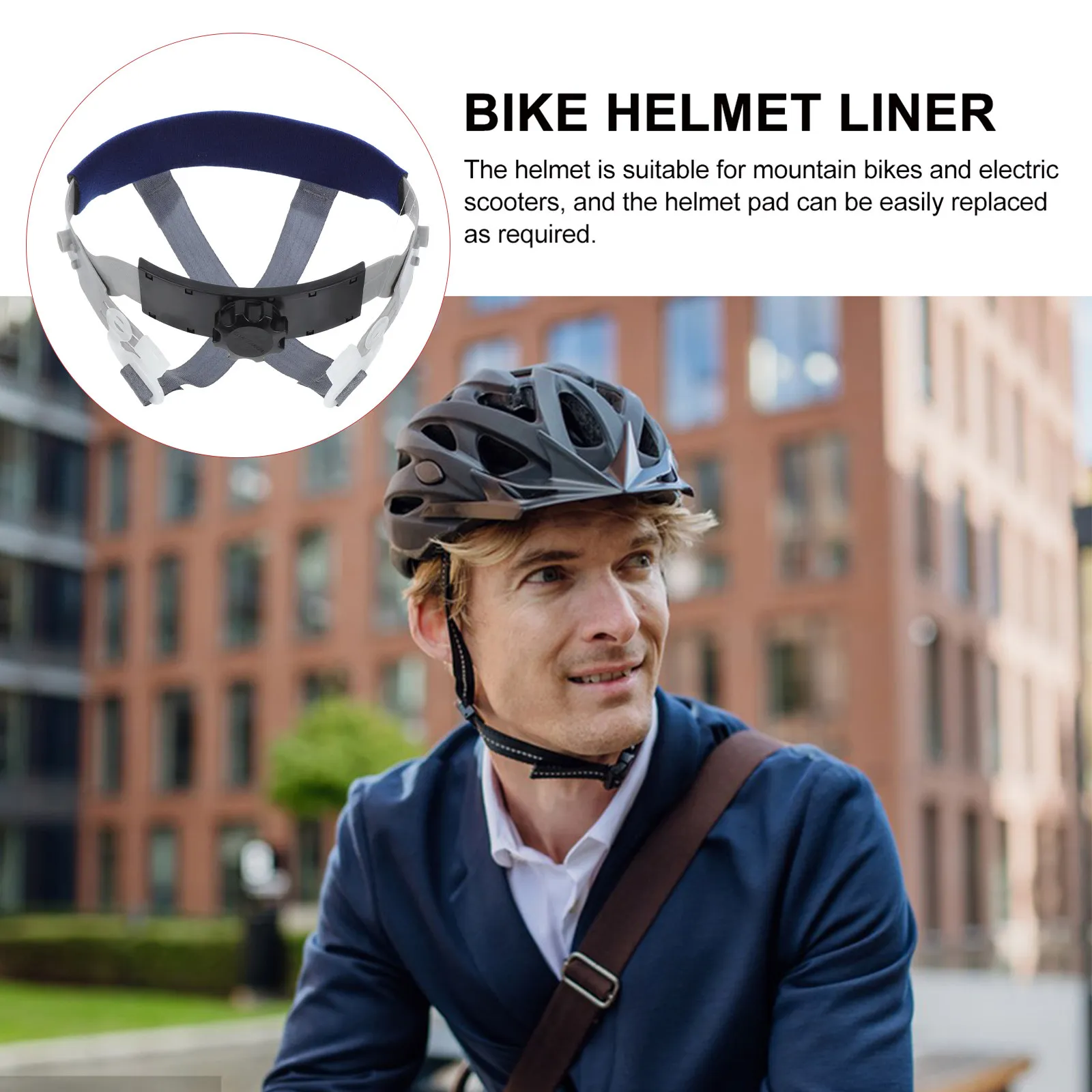 Replacement Suspension 6 Point Hard Hat Liner Attachment Adjustable Knob Breathable Sweat Absorbent Universal Compatible