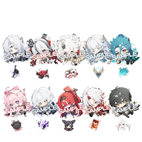 Game Wuthering Waves Keychain Jinhsi Jiyan Scar Rover Geshulin Cosplay Costumes Anime Key Chain Keychain Accessories Pendant