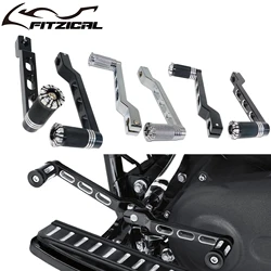 Motorcycle Gear Heel Toe Shift Lever Shifter For Harley Touring Road King Electra Street Glide Ultra Classic FLHTCUTG Softail