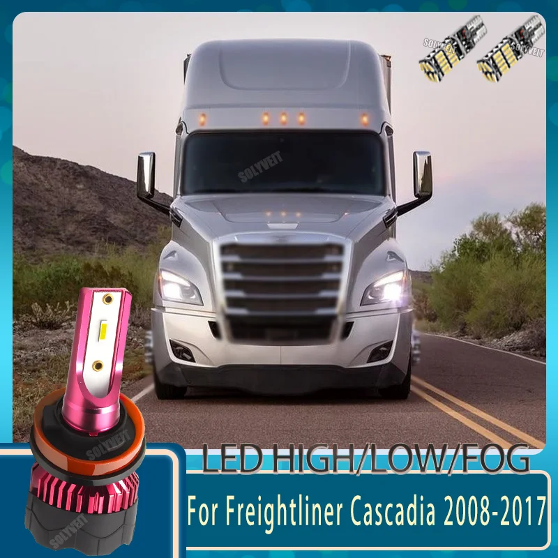 

IP67 Waterproof H11/H9/H8 LED High Low Fog Beam Bulb For Freightliner Cascadia 2008 2009 2010 2011 2012 2013 2014 2015 2016 2017