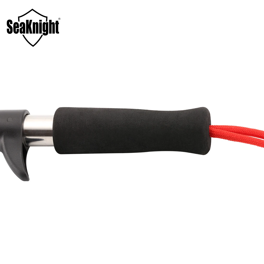 SeaKnight Brand Fish Grip SK001 Stainless Steel Fish Lip Grip Soft EVA Handle with Retention Rope Fishing Gripper Fishing Tools