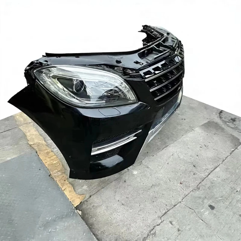 Complete Front Bumper Assembly With Fan & Headlight High Quality Auto Parts W166 ML Body Kit view 5